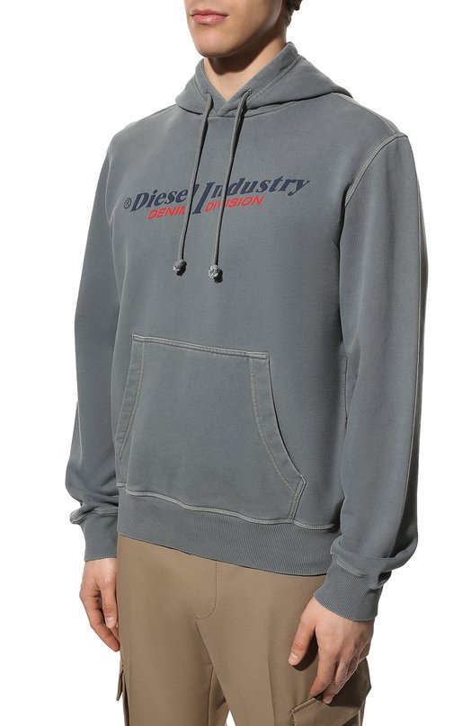 фото Хлопковое худи diesel