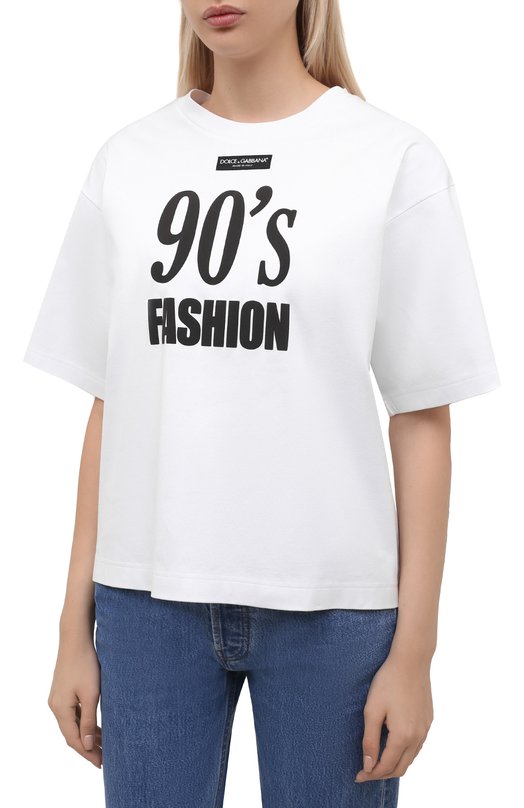 фото Хлопковая футболка dolce & gabbana