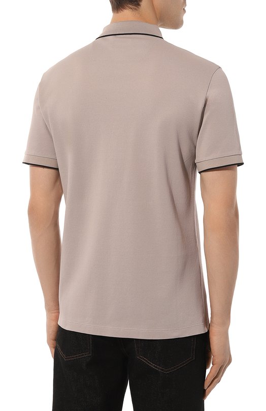 фото Хлопковое поло giorgio armani