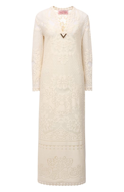 фото Хлопковое платье valentino