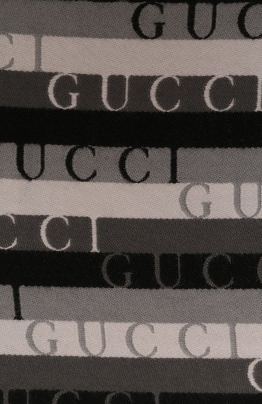 фото Шарф из шерсти и хлопка gucci