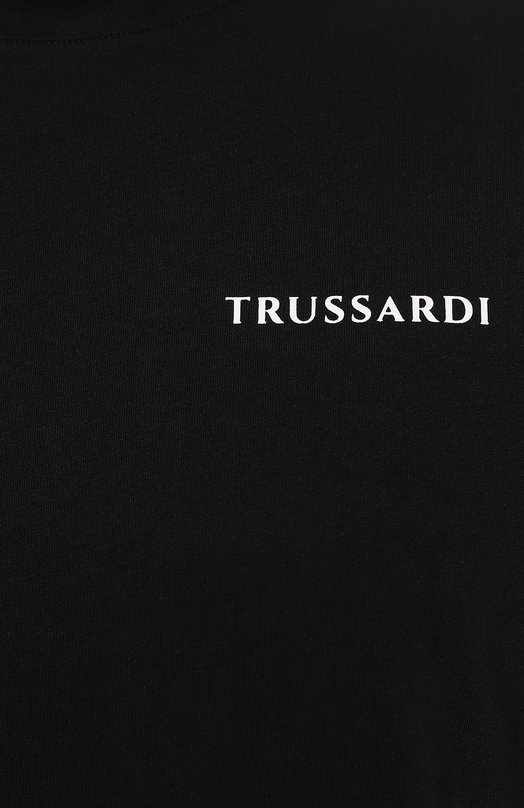 фото Хлопковая футболка trussardi