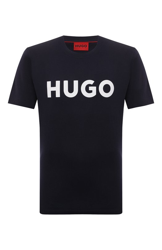 фото Хлопковая футболка hugo