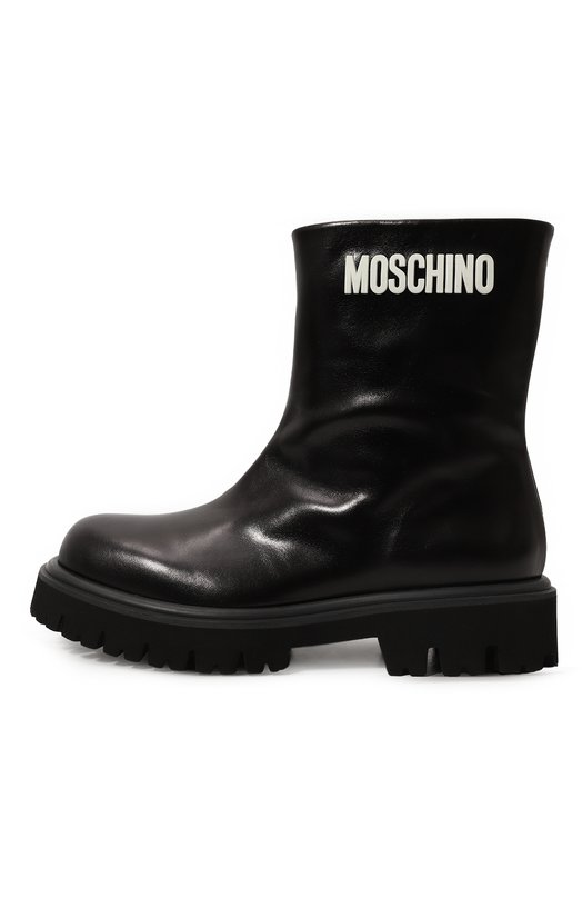 фото Кожаные полусапоги moschino