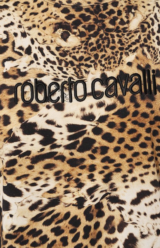 фото Хлопковое платье roberto cavalli