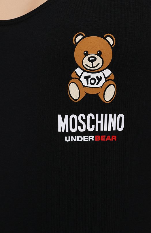 фото Хлопковое боди moschino