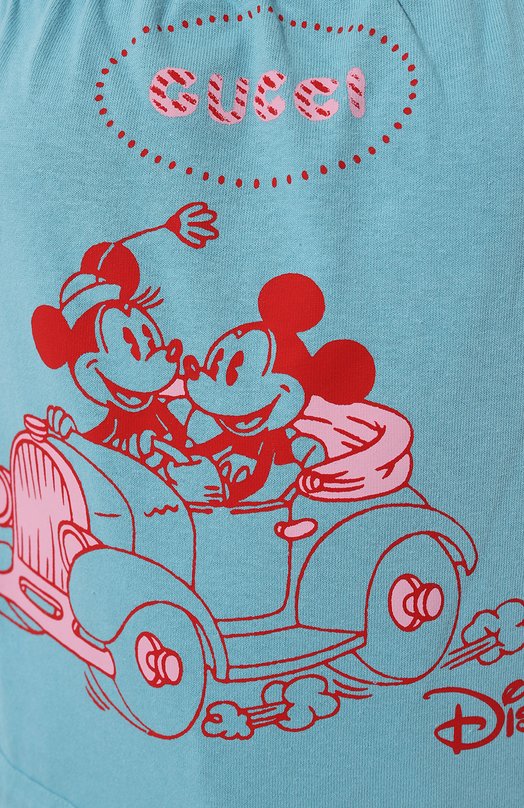 фото Хлопковый топ disney x gucci gucci