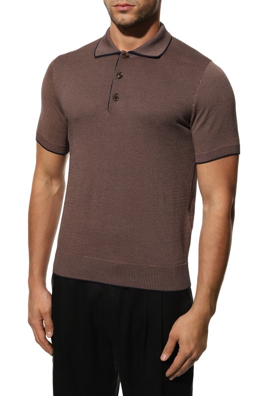 фото Хлопковое поло brioni