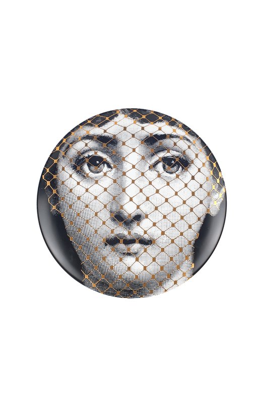 фото Декоративная тарелка tema e variazioni n.78 fornasetti