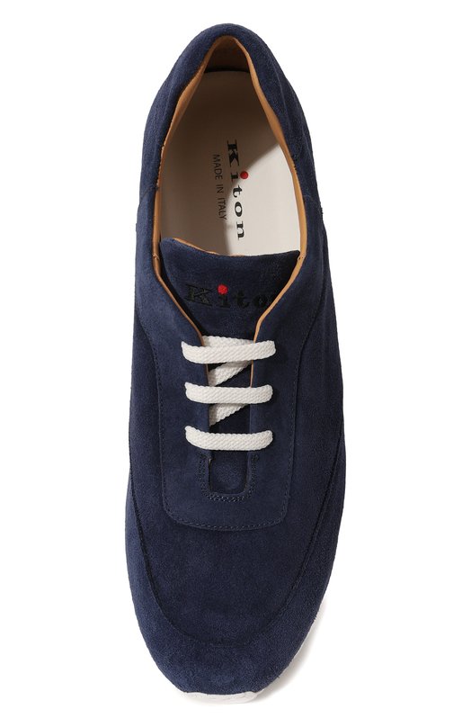 фото Замшевые кроссовки kiton