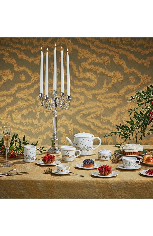 фото Набор из двух кружек noel blanc bernardaud