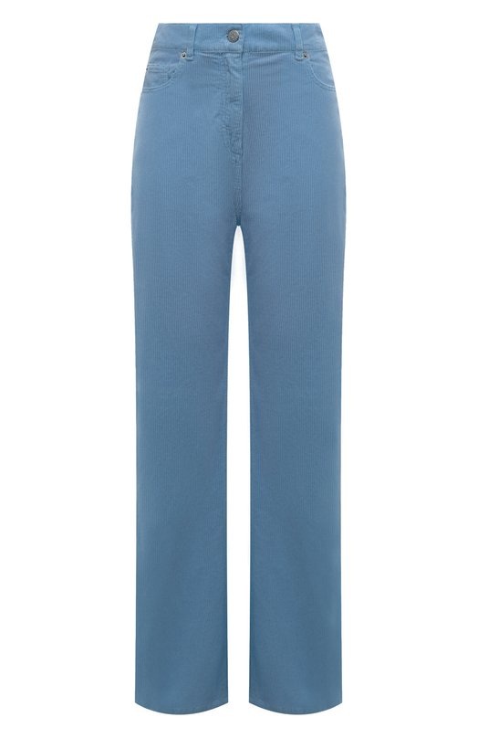 Вельветовые брюки BOSS. Цвет: голубой
