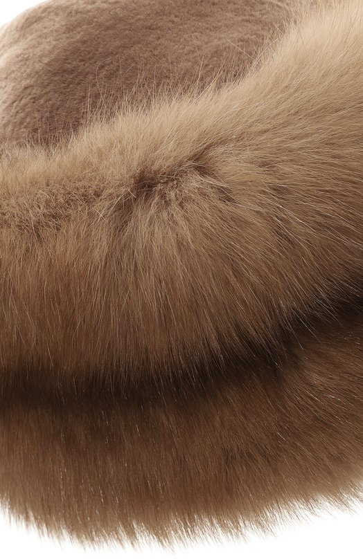 фото Шапка из меха норки и соболя kussenkovv