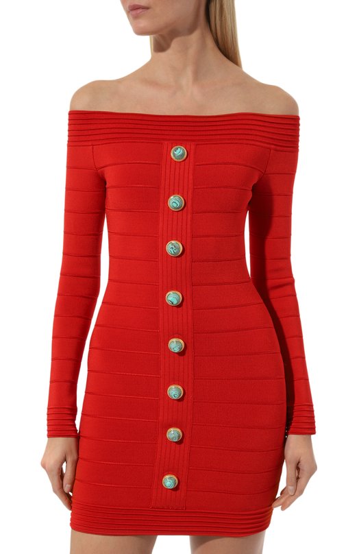 фото Платье из вискозы balmain