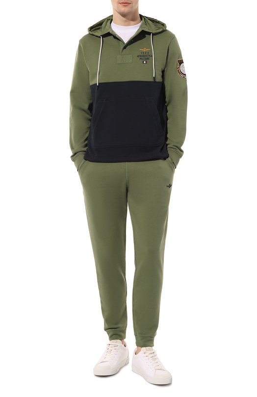 фото Хлопковое худи aeronautica militare