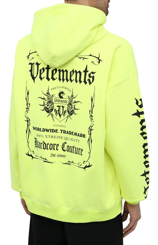 фото Хлопковое худи vetements