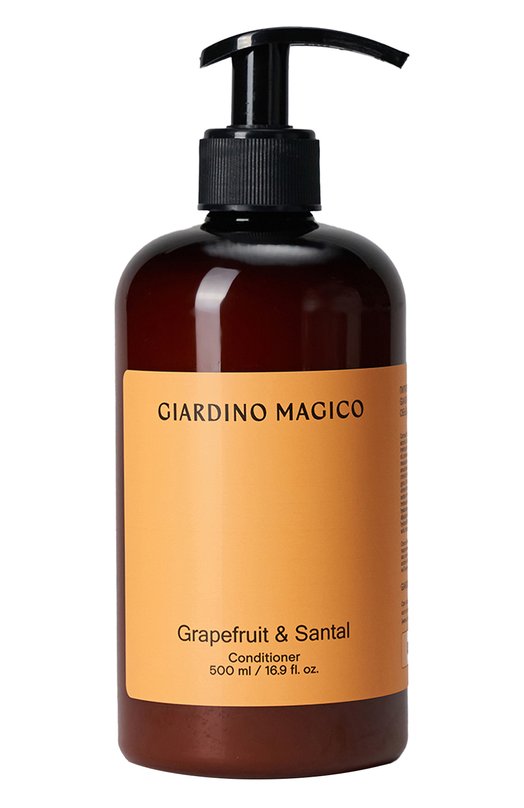 фото Питательный кондиционер для волос grapefruit & santal (500ml) giardino magico