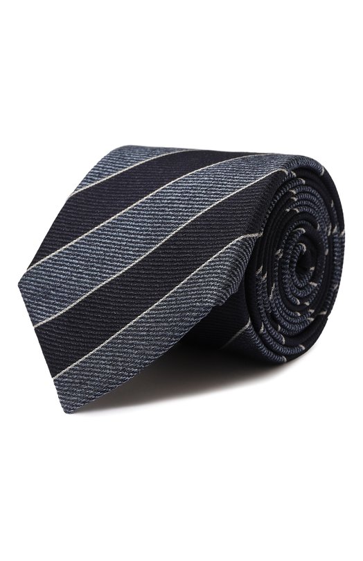 фото Шелковый галстук canali
