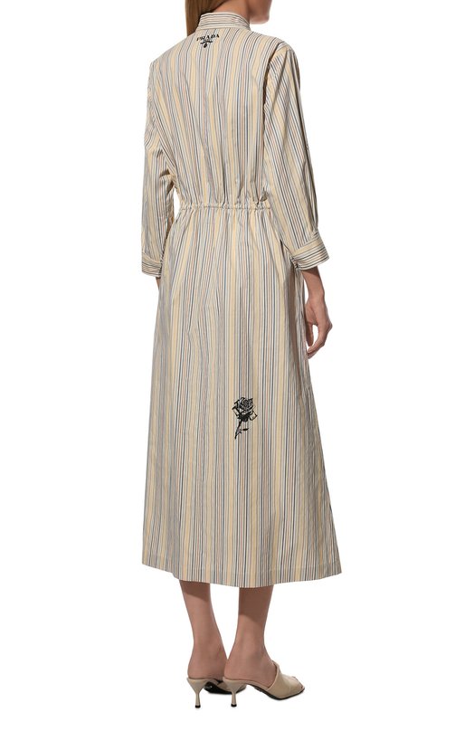 фото Хлопковое платье prada