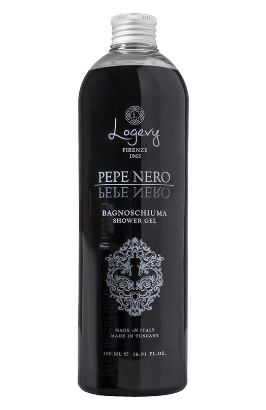 фото Парфюмерный гель для душа pepe nero / черный перец (500ml) logevy firenze 1965