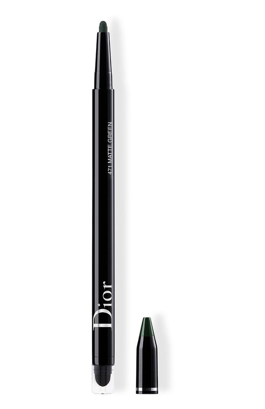 фото Водостойкая подводка для глаз diorshow 24h stylo, 471 матовый зеленый dior