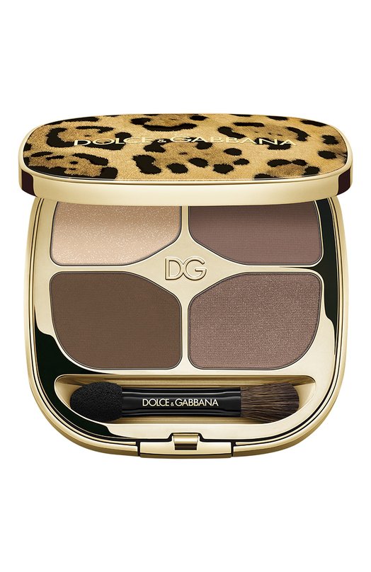 фото Тени для век felineyes eyeshadow quad, оттенок 2 sweet cocoa (4.8g) dolce & gabbana