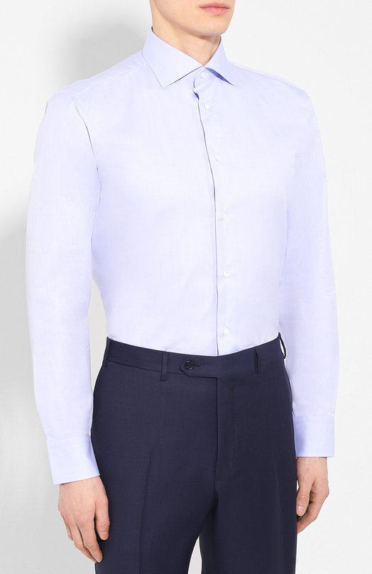 фото Хлопковая рубашка brioni