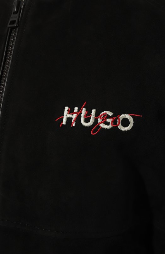 фото Комбинированный бомбер hugo