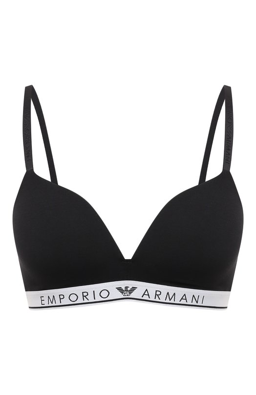 фото Бюстгальтер с мягкой чашкой emporio armani