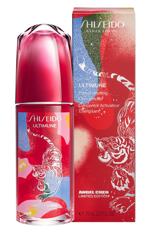 фото Концентрат, восстанавливающий энергию кожи iii ultimune, angel chen limited edition (75ml) shiseido