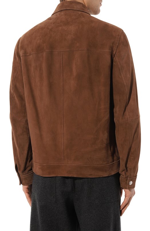 фото Замшевая куртка brunello cucinelli
