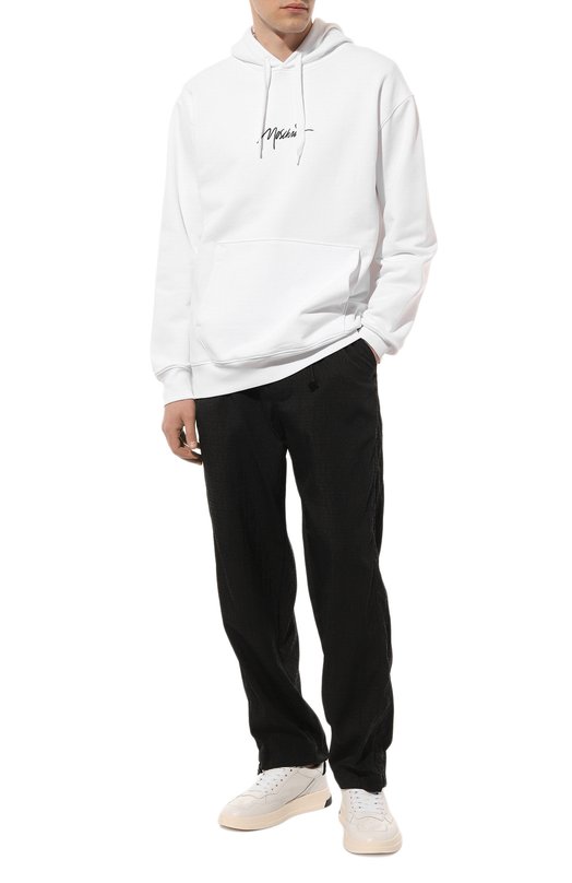 фото Хлопковое худи moschino