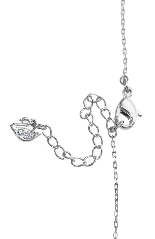 фото Кулон на цепочке infinity heart swarovski