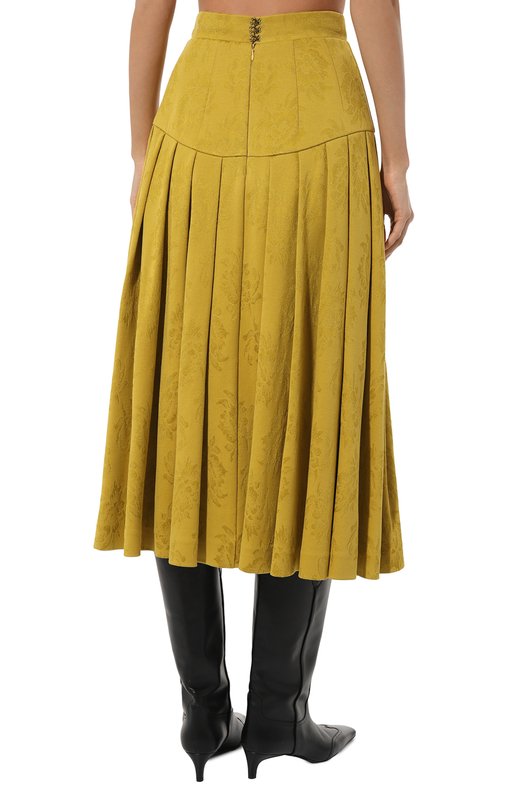 фото Юбка из хлопка и вискозы ulyana sergeenko