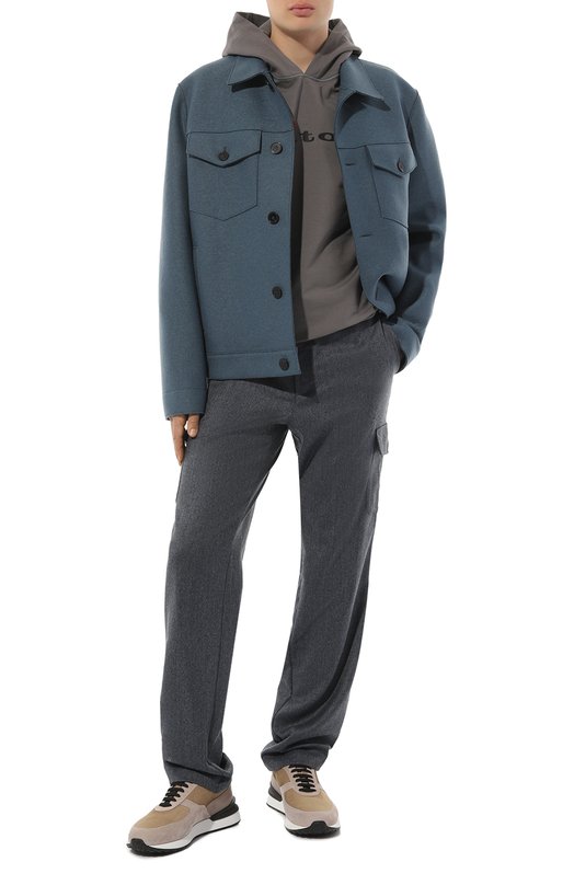 фото Хлопковое худи kiton