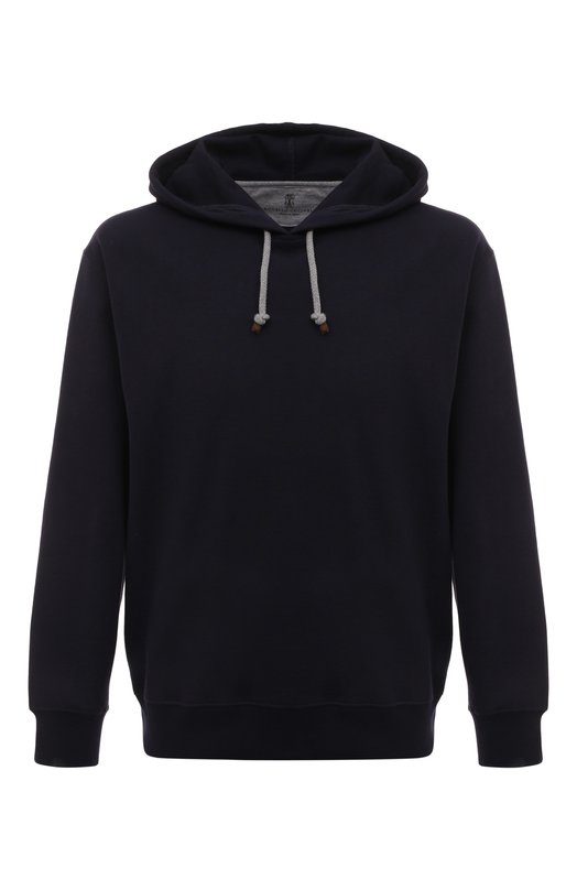 фото Хлопковое худи brunello cucinelli