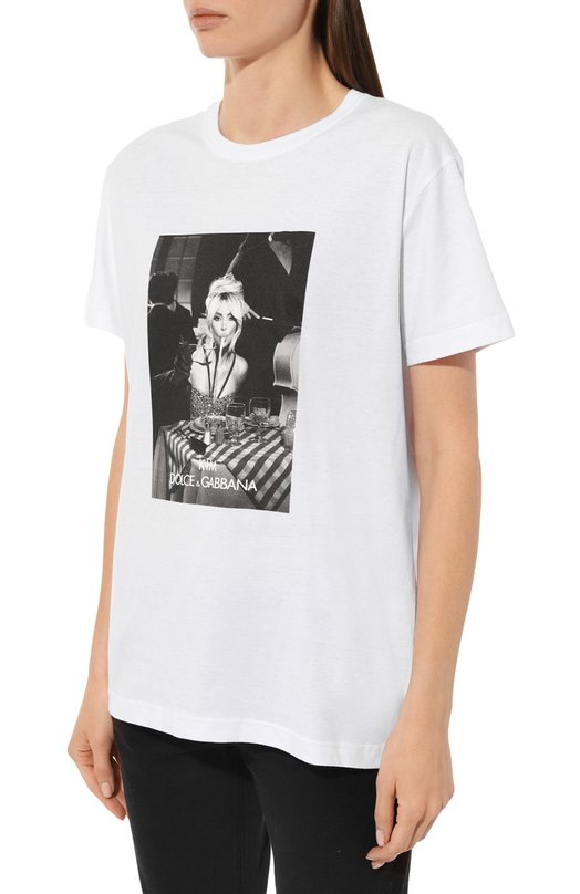 фото Хлопковая футболка dolce & gabbana