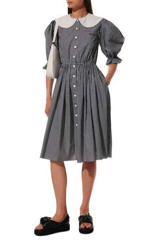 фото Кожаные сандалии miu miu