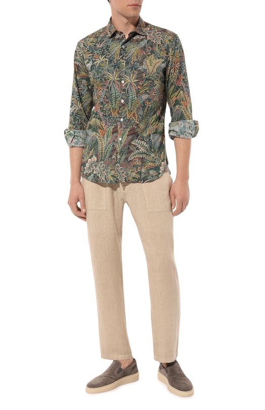 фото Хлопковая рубашка mc2 saint barth