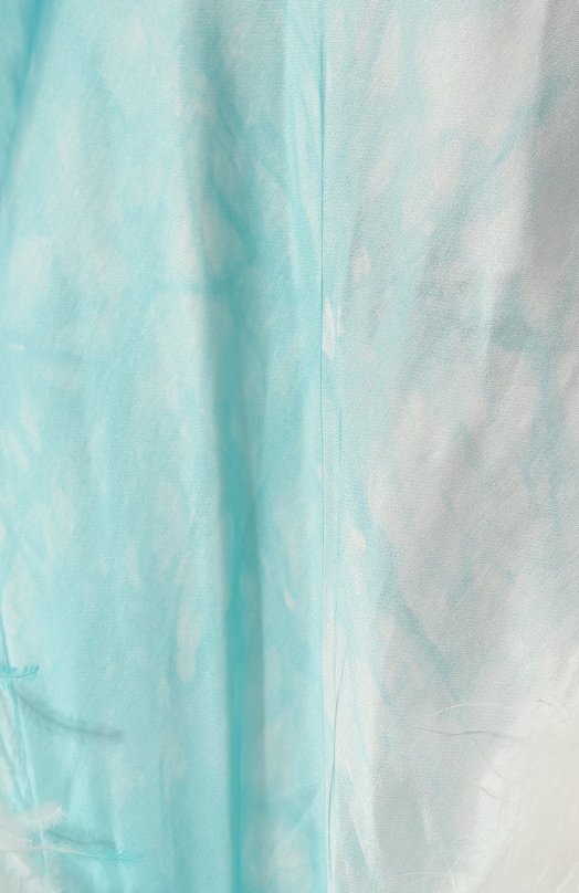 фото Платье из вискозы и с отделкой перьями giuseppe di morabito