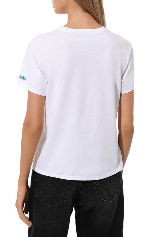 фото Хлопковая футболка mc2 saint barth