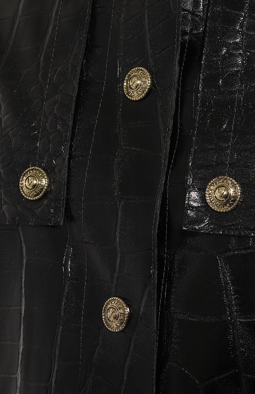 фото Пальто из экокожи versace jeans couture