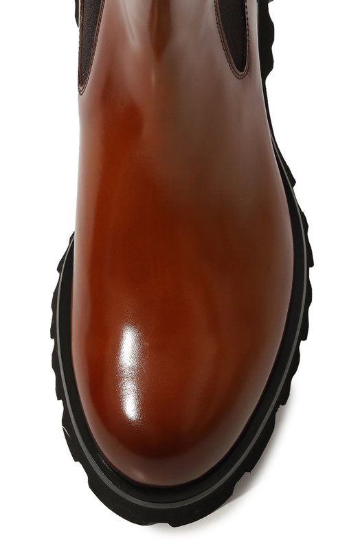 фото Кожаные ботинки santoni