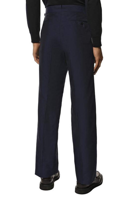 фото Брюки изо льна и шелка tom ford