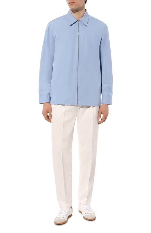 фото Хлопковая рубашка jil sander