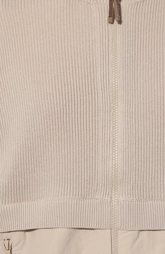 фото Комбинированная толстовка brunello cucinelli