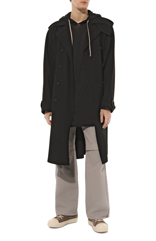 фото Хлопковое худи rick owens