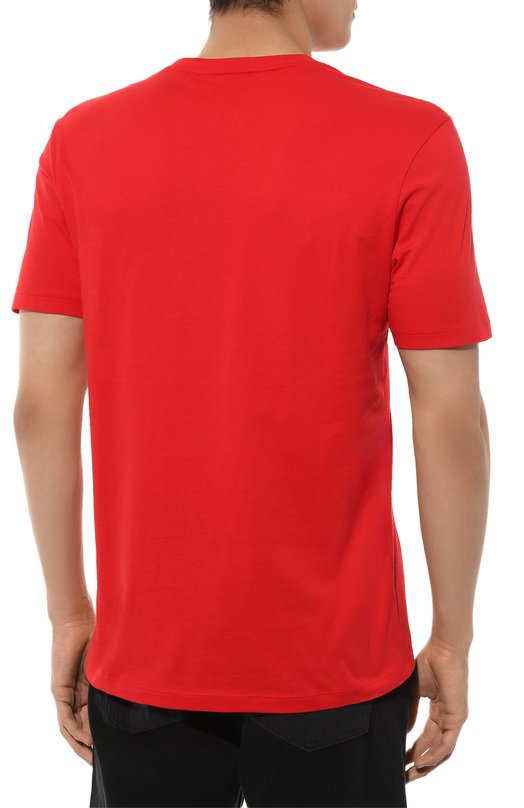 фото Хлопковая футболка hugo