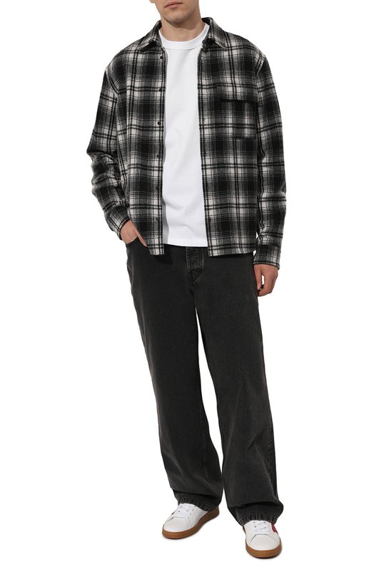 фото Хлопковая футболка boss