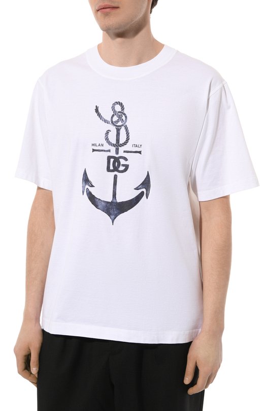 фото Хлопковая футболка dolce & gabbana